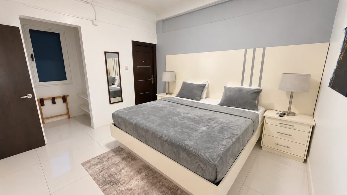 3-bedroom villa Rodney Bay bedroom, Paris Villas