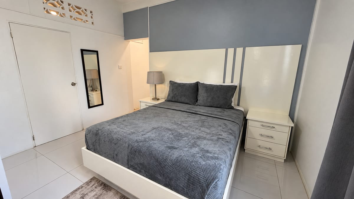 3-bedroom villa Rodney Bay guest bedroom, Paris Villas