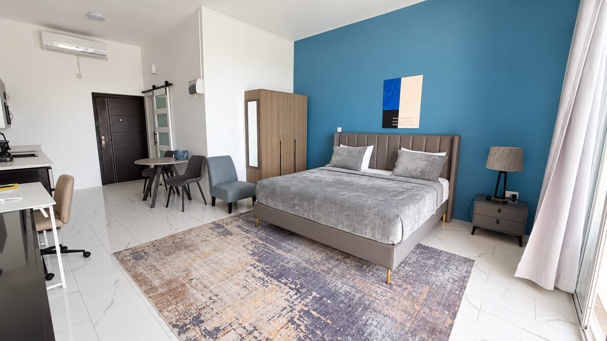 Business suite king bedroom Rodney Bay Saint Lucia, Paris Villas
