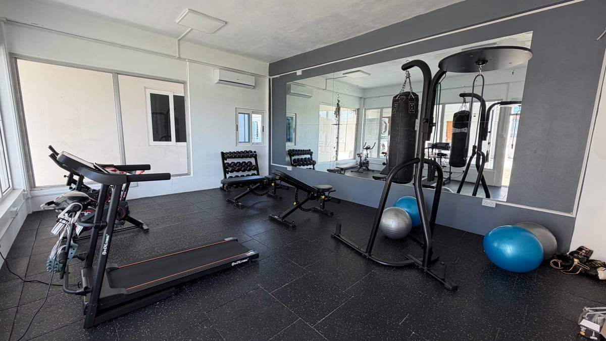 Rodney Bay villa private gym Saint Lucia, Paris Villas